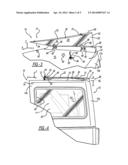 FLIP-OVER WINDOW ASSEMBLY FOR VEHICLE diagram and image