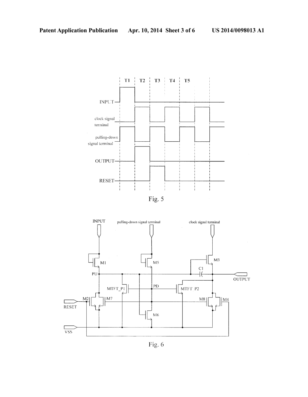 SHIFT REGISTER, INTEGRATED GATE LINE DRIVING CIRCUIT, ARRAY SUBSTRATE AND     DISPLAY - diagram, schematic, and image 04