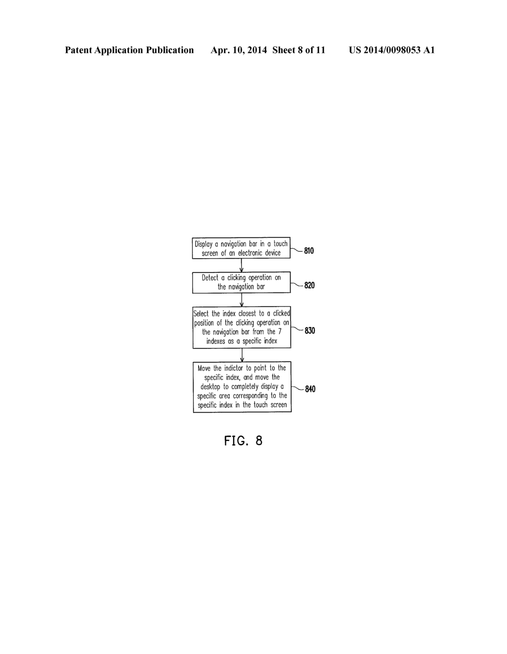 ELECTRONIC DEVICE, METHOD FOR VIEWING DESKTOP THEREOF, AND     COMPUTER-READABLE MEDIUM - diagram, schematic, and image 09