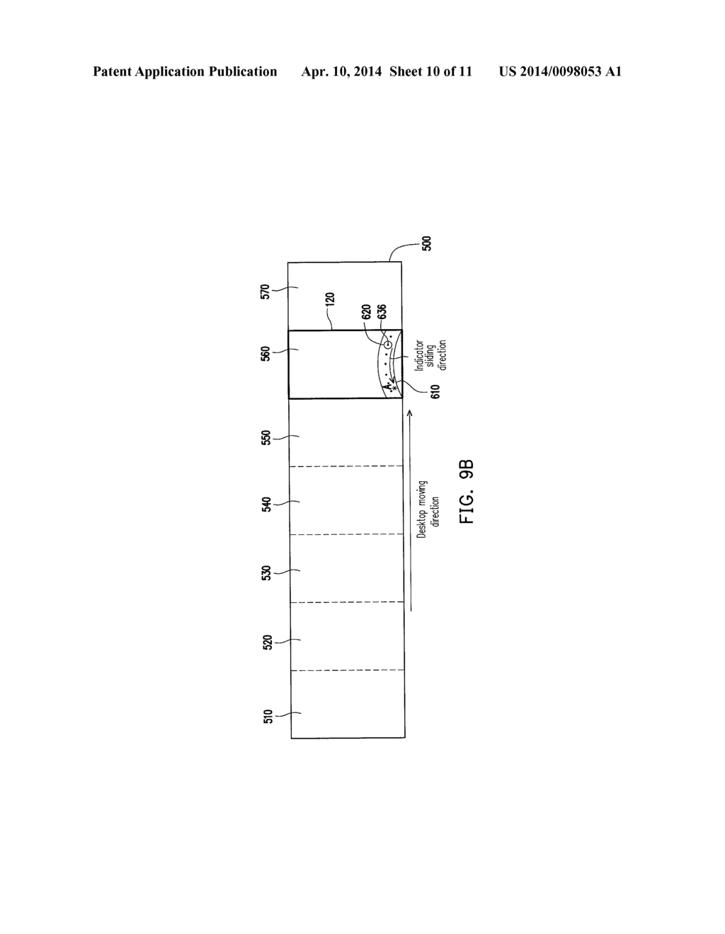 ELECTRONIC DEVICE, METHOD FOR VIEWING DESKTOP THEREOF, AND     COMPUTER-READABLE MEDIUM - diagram, schematic, and image 11