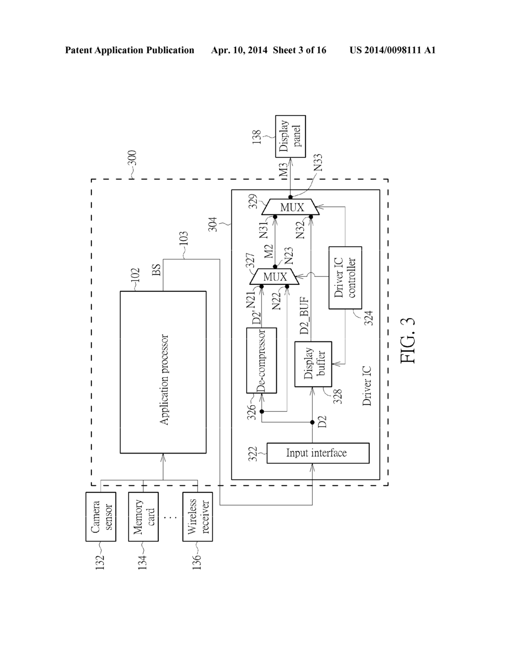 DATA PROCESSING SYSTEM FOR TRANSMITTING COMPRESSED DISPLAY DATA OVER     DISPLAY INTERFACE - diagram, schematic, and image 04