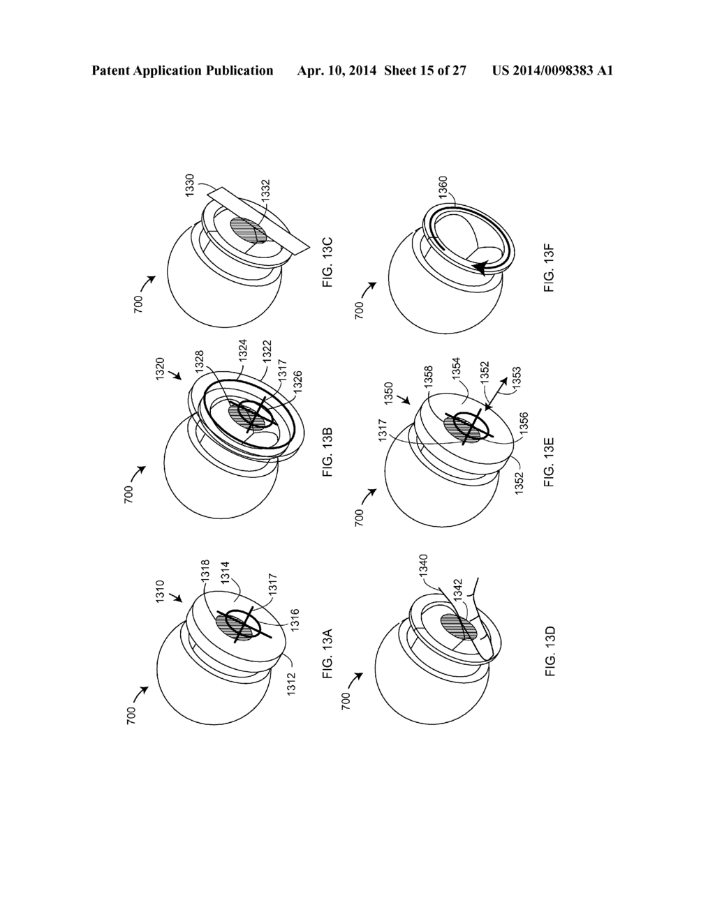 METHOD FOR MEASURING 3D COORDINATES OF A SPHERICALLY MOUNTED     RETROREFLECTOR FROM MULTIPLE STATIONS - diagram, schematic, and image 16