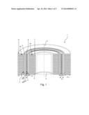 Inductive fault current limiter with divided primary coil configuration diagram and image