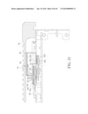 HEAT DISSIPATING MODULE WITH ENHANCED HEAT DISSIPATION EFFICIENCY AND     ELECTRONIC DEVICE THEREWITH diagram and image