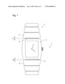 SYSTEM FOR CONNECTING A BRACELET TO A WATCH CASE diagram and image