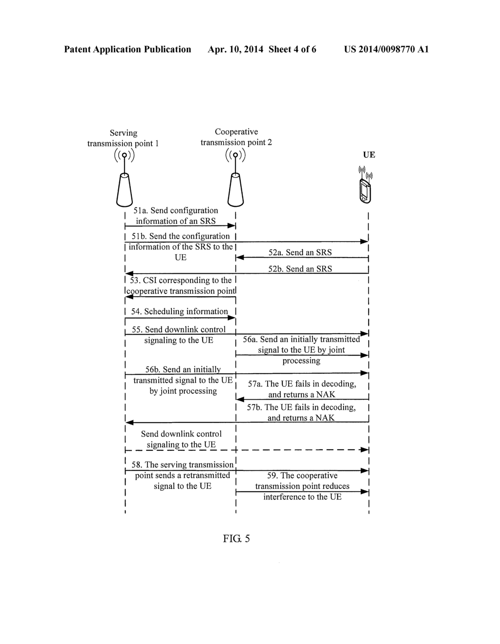 METHOD, APPARATUS, AND SYSTEM FOR COMP RETRANSMISSION - diagram, schematic, and image 05