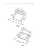 ELECTRONIC CONNECTOR CAPABLE OF ACCEPTING A SINGLE SUBSCRIBER IDENTITY     MOPDULE OR A MEMORY CARD diagram and image