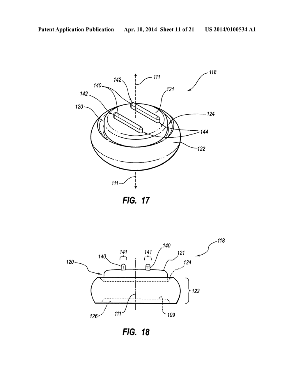 Septum Feature for Identification of an Access Port - diagram, schematic, and image 12