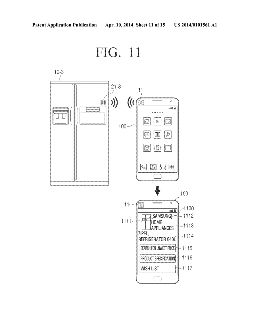 USER TERMINAL APPARATUS AND UI PROVIDING METHOD THEREOF, AND SERVER AND     CONTROL METHOD THEREOF - diagram, schematic, and image 12