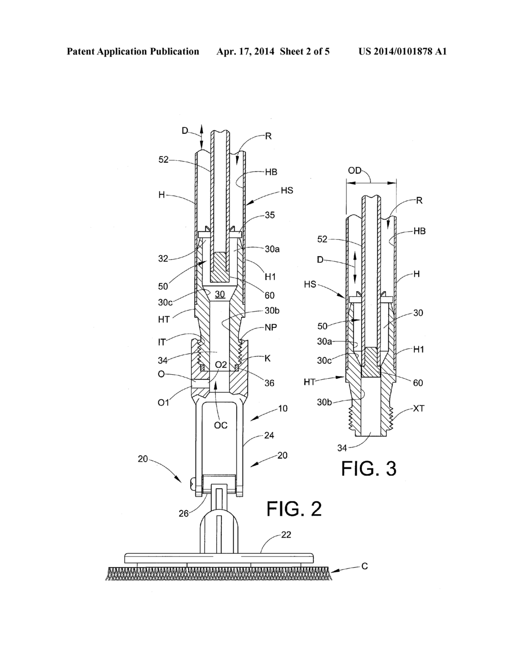 DAMP MOP TOOL WITH HAND ACTIVATED LIQUID DISPENSER - diagram, schematic, and image 03