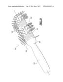Water Removing Hair Brush diagram and image
