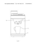 Coffee Maker with Single Serve Setting diagram and image