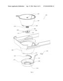 Coffee Maker with Single Serve Setting diagram and image