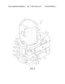 SENSOR ATTACHMENT METHOD INCORPORATING LOCKING RETENTION FEATURE THAT WILL     ONLY ENGAGE WHEN THE DEVICE IS PROPERLY INSTALLED diagram and image