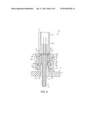 SENSOR ATTACHMENT METHOD INCORPORATING LOCKING RETENTION FEATURE THAT WILL     ONLY ENGAGE WHEN THE DEVICE IS PROPERLY INSTALLED diagram and image