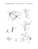 Rotary Cam Release Trigger device for a Crossbow diagram and image