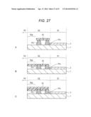 PHOTOELECTRIC CONVERSION DEVICE, METHOD FOR MANUFACTURING SAME, DYE     ADSORPTION DEVICE, LIQUID RETAINING JIG USED FOR DYE ADSORPTION DEVICE,     AND METHOD FOR MANUFACTURING PHOTOELECTRIC CONVERSION ELEMENT diagram and image