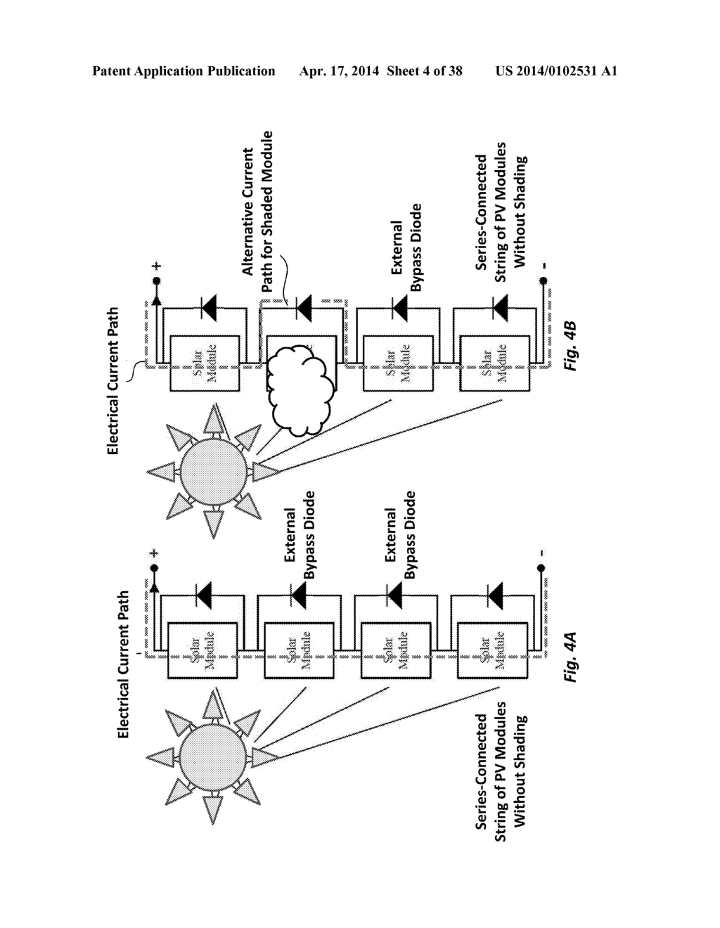 SYSTEMS AND METHODS FOR MONOLITHICALLY INTEGRATED BYPASS SWITCHES IN     PHOTOVOLTAIC SOLAR CELLS AND MODULES - diagram, schematic, and image 05