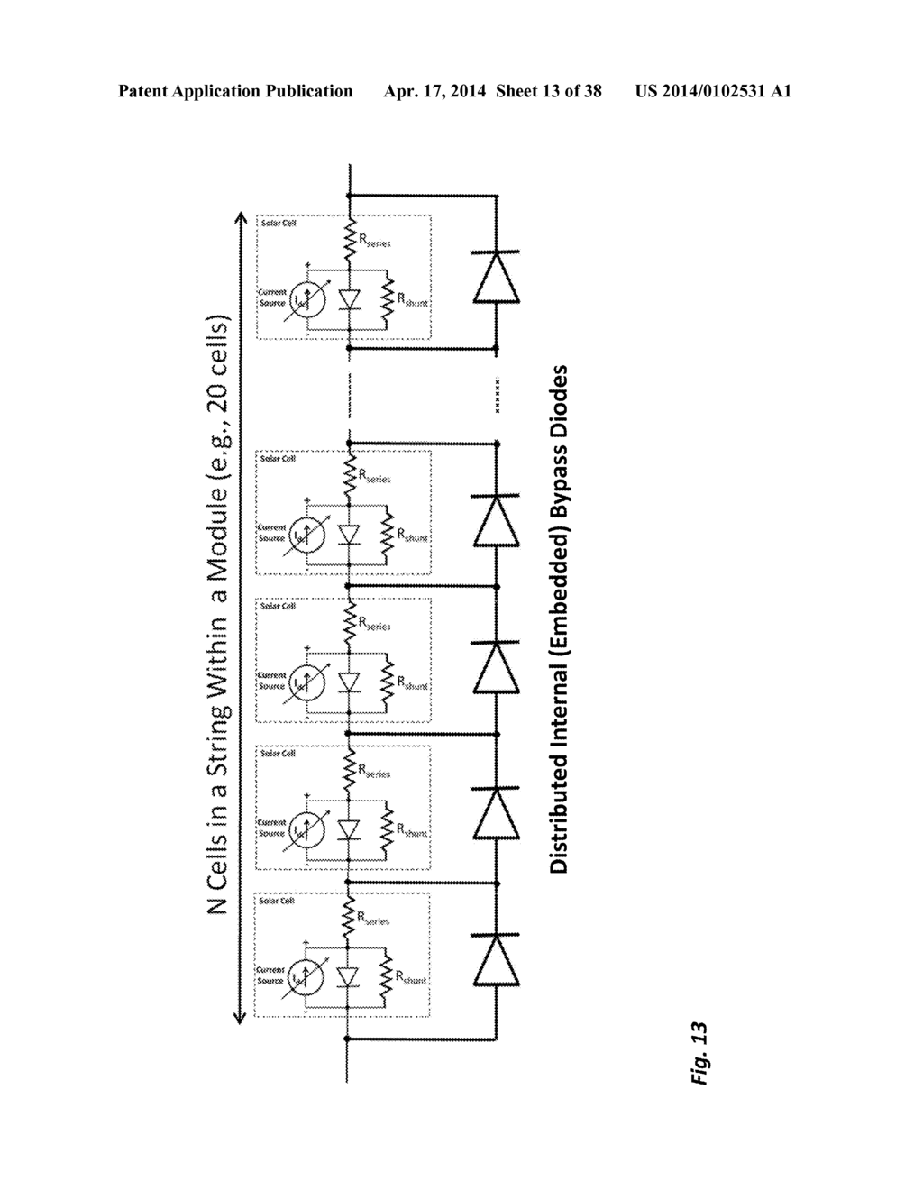 SYSTEMS AND METHODS FOR MONOLITHICALLY INTEGRATED BYPASS SWITCHES IN     PHOTOVOLTAIC SOLAR CELLS AND MODULES - diagram, schematic, and image 14