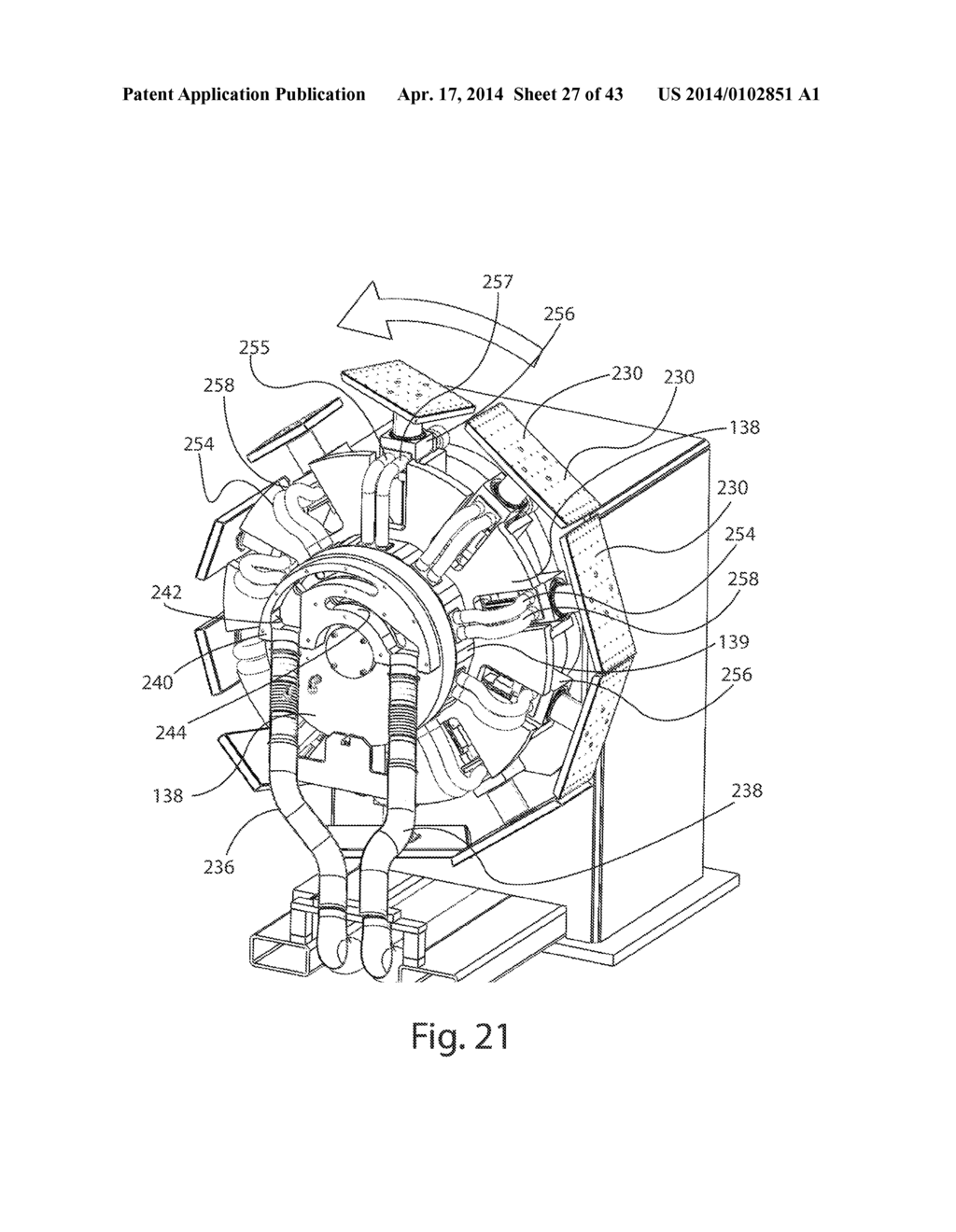 ROTATIONAL ASSEMBLIES FOR TRANSFERRING DISCRETE ARTICLES - diagram, schematic, and image 28