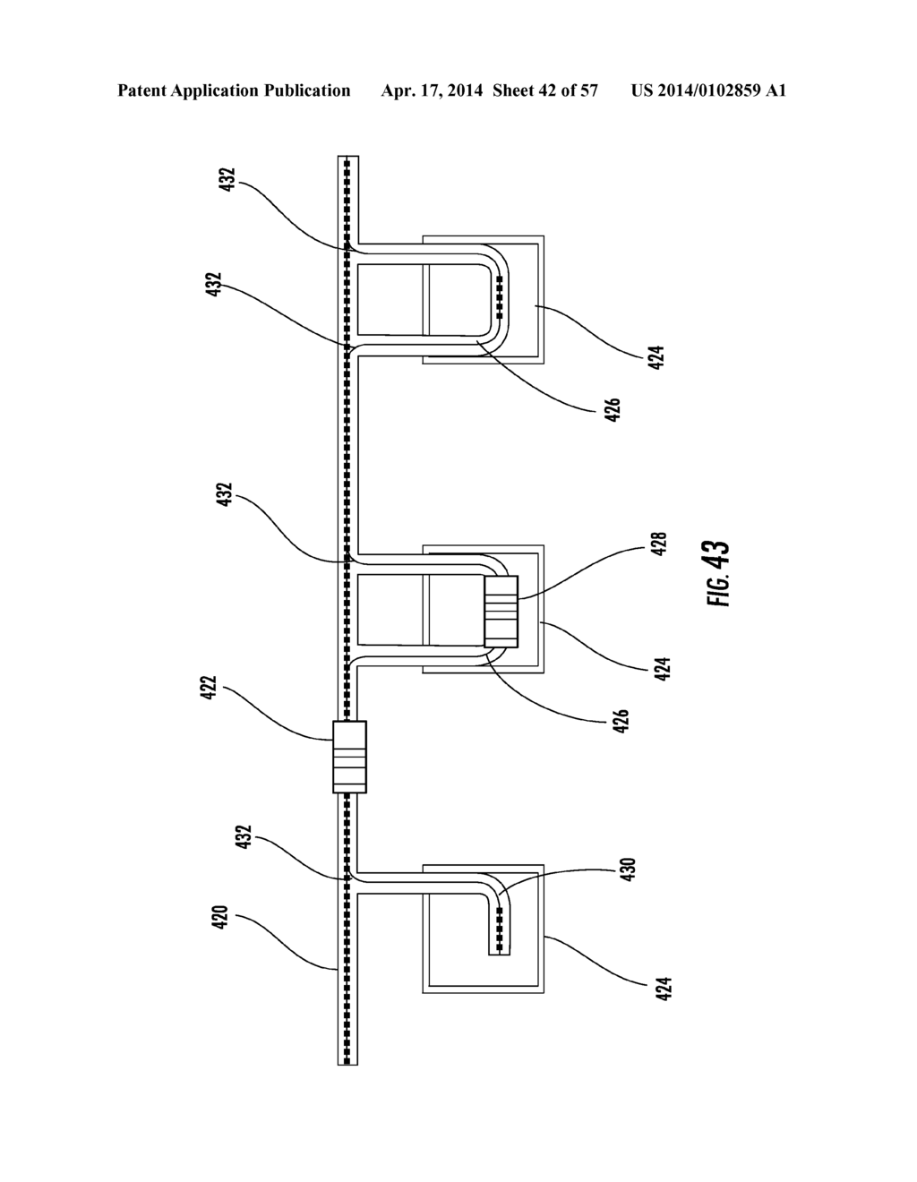 APPARATUSES, SYSTEMS, AND METHODS FOR DISPENSING MEDICATIONS FROM A     CENTRAL PHARMACY TO A PATIENT IN A HEALTHCARE FACILITY - diagram, schematic, and image 43