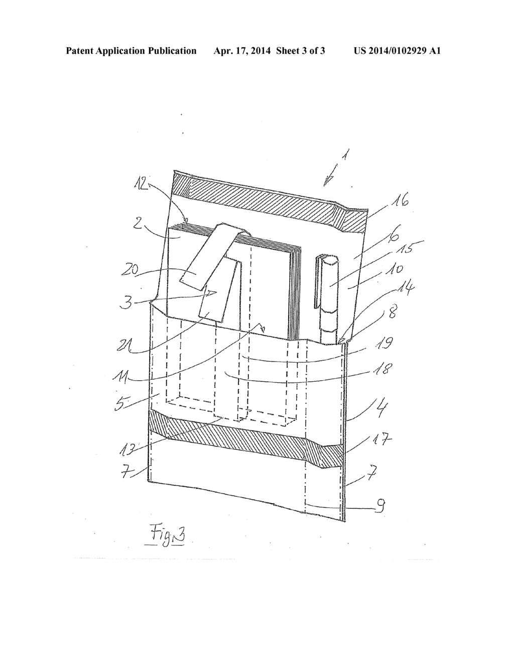 RECEPTACLE FOR AUTOGRAPH CARDS - diagram, schematic, and image 04