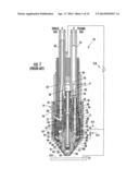 ELECTRODE FOR PLASMA TORCH WITH NOVEL ASSEMBLY METHOD AND ENHANCED HEAT     TRANSFER diagram and image