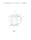 COLLAPSIBLE CUP FOR ZERO WASTE APPLICATIONS diagram and image