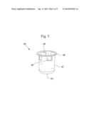 RESERVOIR FOR REDUCING AERATION OF A FLUID diagram and image