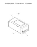 BOX FOR DISPENSING BLISTER-PACKAGED DRUG diagram and image