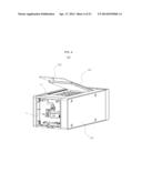 BOX FOR DISPENSING BLISTER-PACKAGED DRUG diagram and image