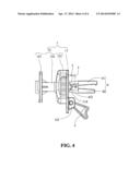 FIXTURE APPARATUS FOR AUTOMOTIVE AIR-CONDITIONING OUTLET diagram and image