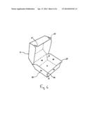 Clamshell Carton with Convertible Tray diagram and image