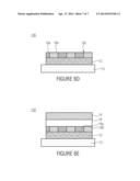 ELECTROLUMINESCENT LIGHT EMISSION DEVICE COMPRISING AN OPTICAL LATTICE     STRUCTURE AND METHOD FOR MANUFACTURING SAME diagram and image