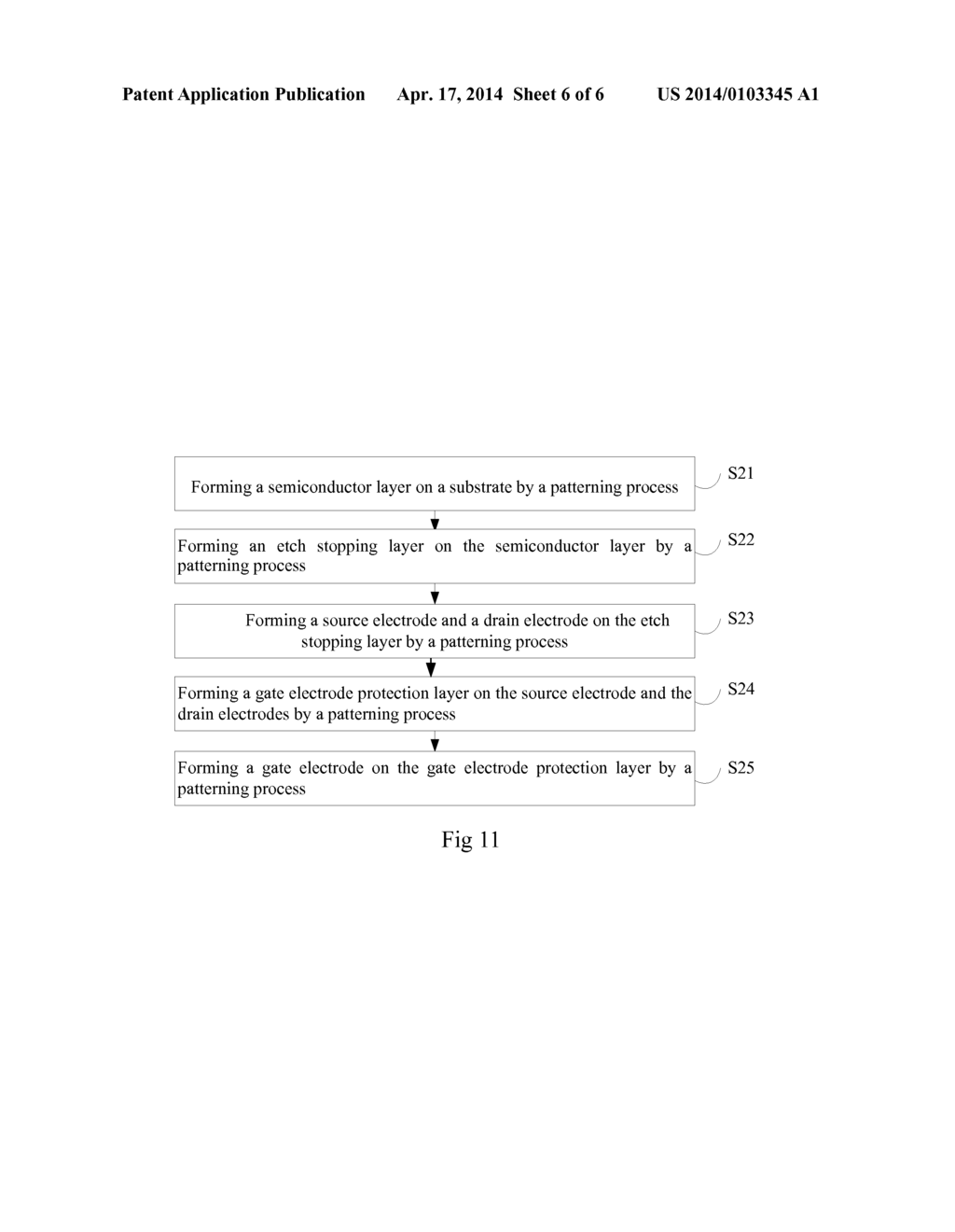 THIN FILM TRANSISTOR AND METHOD FOR MANUFACTURING THE SAME, ARRAY     SUBSTRATE, AND DISPLAY DEVICE - diagram, schematic, and image 07