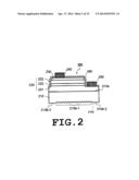 NITRIDE LIGHT-EMITTING DIODE ELEMENT AND METHOD OF MANUFACTURING SAME diagram and image