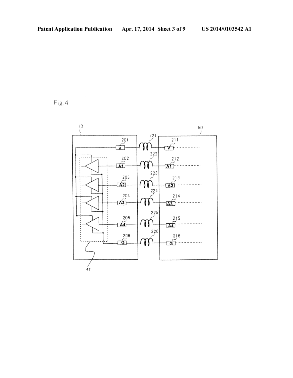 SEMICONDUCTOR PACKAGE WITH BONDING WIRES OF REDUCED LOOP INDUCTANCE - diagram, schematic, and image 04