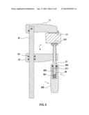 RELEASE STRUCTURE FOR A FIXTURE diagram and image