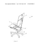 FORWARD SLIDING RECLINING CHAIR diagram and image