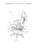 FORWARD SLIDING RECLINING CHAIR diagram and image