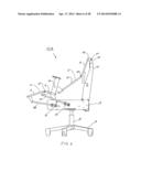 FORWARD SLIDING RECLINING CHAIR diagram and image