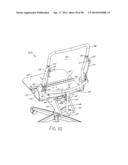 FORWARD SLIDING RECLINING CHAIR diagram and image