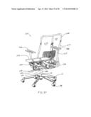 FORWARD SLIDING RECLINING CHAIR diagram and image