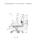 FORWARD SLIDING RECLINING CHAIR diagram and image