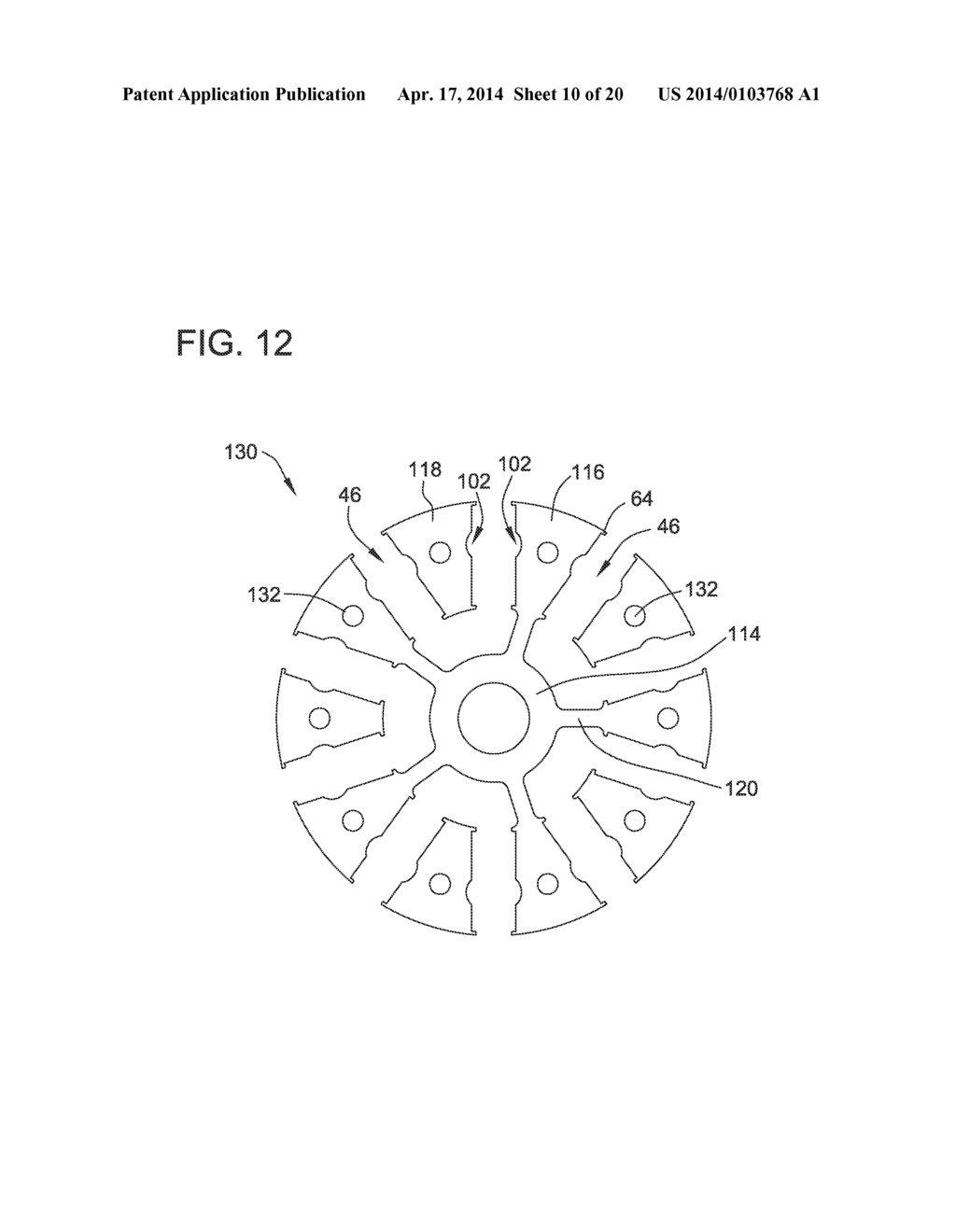 RADIALLY EMBEDDED PERMANENT MAGNET ROTOR AND METHODS THEREOF - diagram, schematic, and image 11