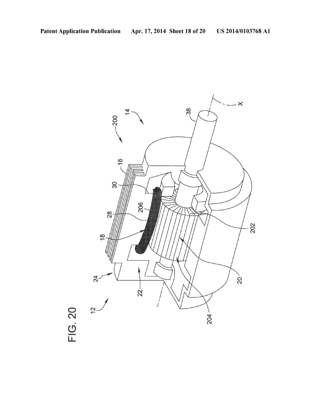 RADIALLY EMBEDDED PERMANENT MAGNET ROTOR AND METHODS THEREOF - diagram, schematic, and image 19