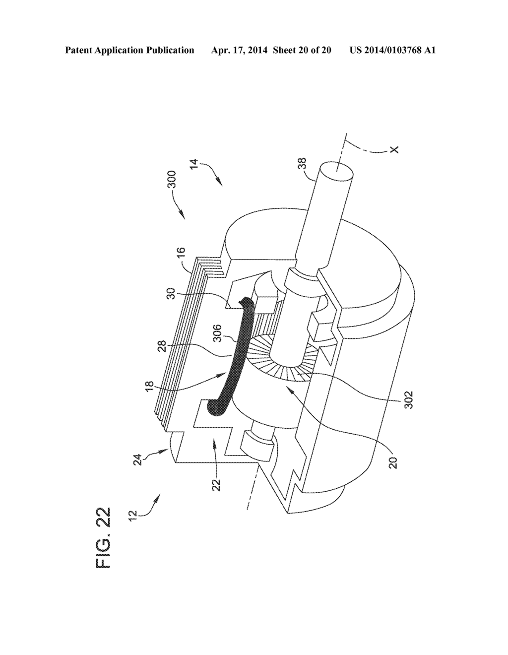 RADIALLY EMBEDDED PERMANENT MAGNET ROTOR AND METHODS THEREOF - diagram, schematic, and image 21