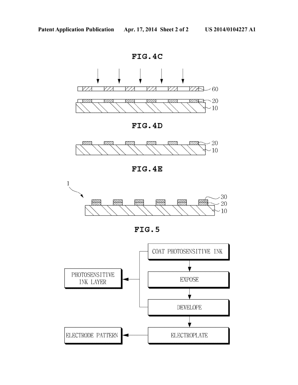 TOUCH PANEL AND METHOD FOR MANUFACTURING THE SAME - diagram, schematic, and image 03