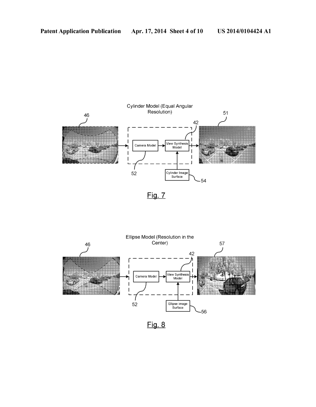 IMAGING SURFACE MODELING FOR CAMERA MODELING AND VIRTUAL VIEW SYNTHESIS - diagram, schematic, and image 05