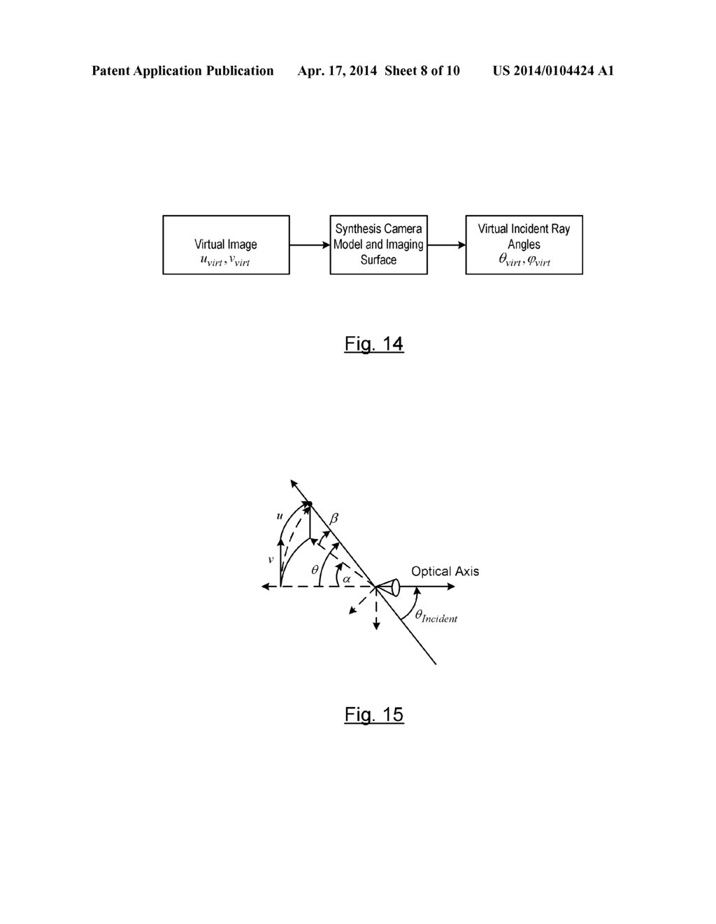 IMAGING SURFACE MODELING FOR CAMERA MODELING AND VIRTUAL VIEW SYNTHESIS - diagram, schematic, and image 09